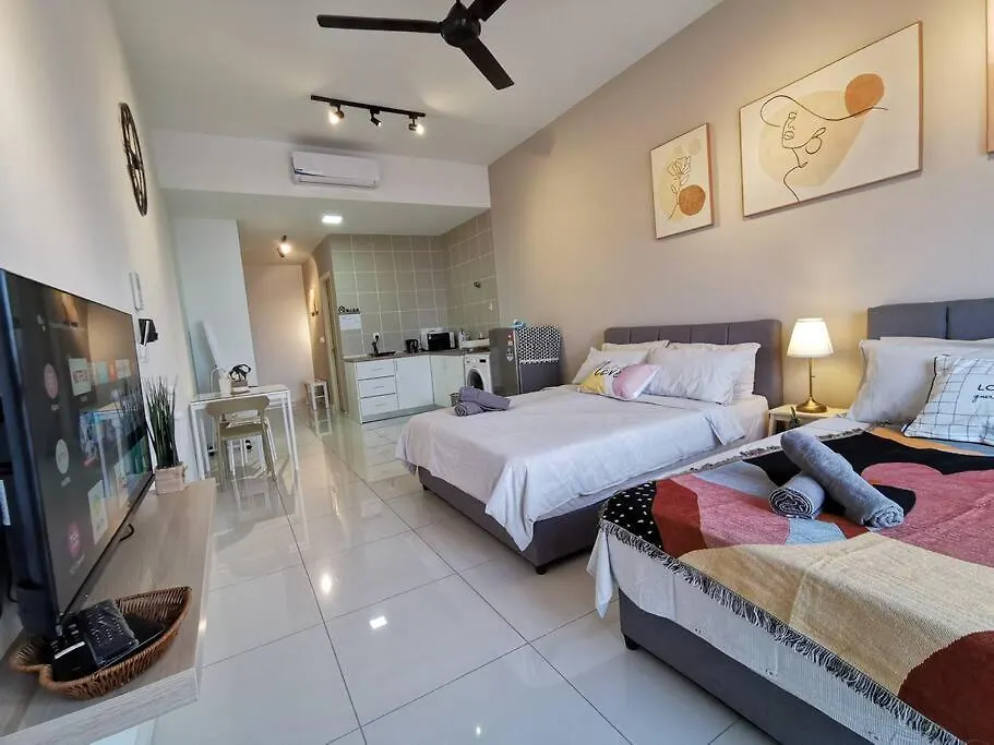 E 2-4Pax Studio Near Sunwaypyramid 100Mbps Wifi Petaling Jaya